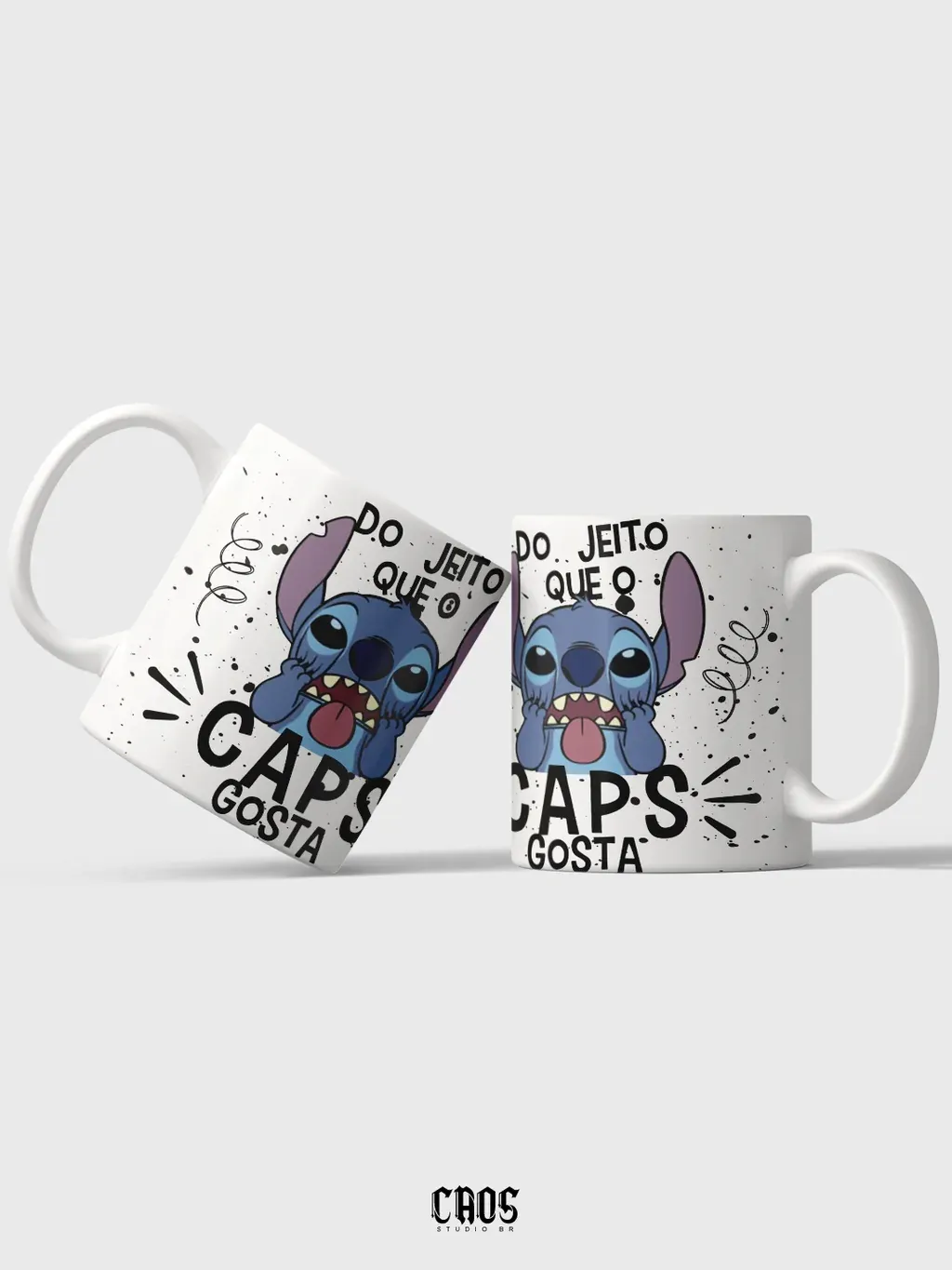 Caneca Stitch - Stitch do Jeito que o Caps Gosta