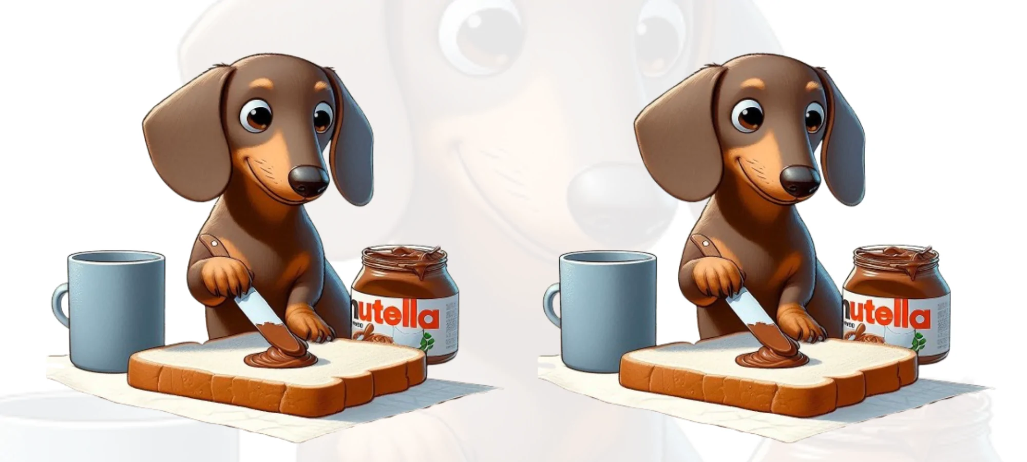 Dachshund e Nutella