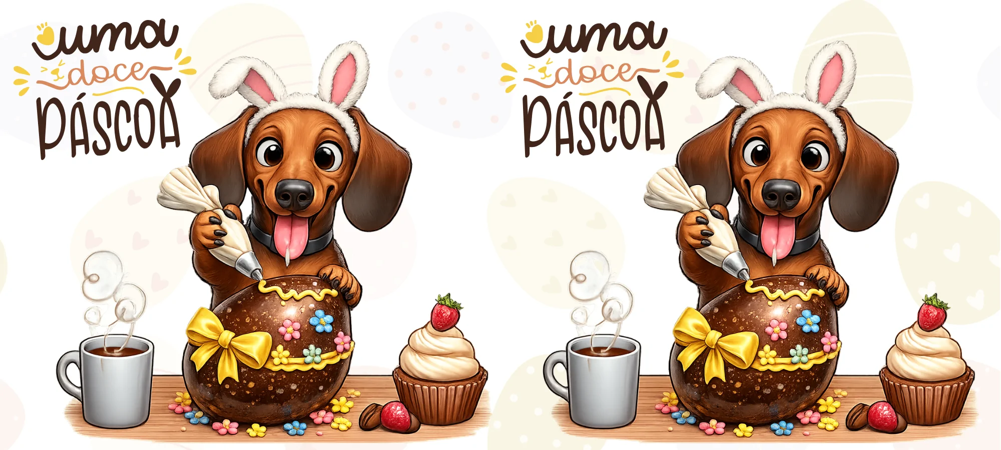 Coleção Dachshund- Pascoa
