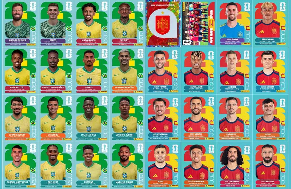 Pacote completo figurinhas da copa do mundo de 2026 grátis para baixar