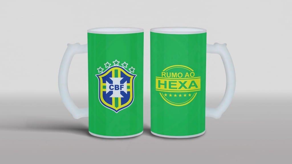 ARTE PARA CHOPE - CBF - RUMO AO HEXA-48