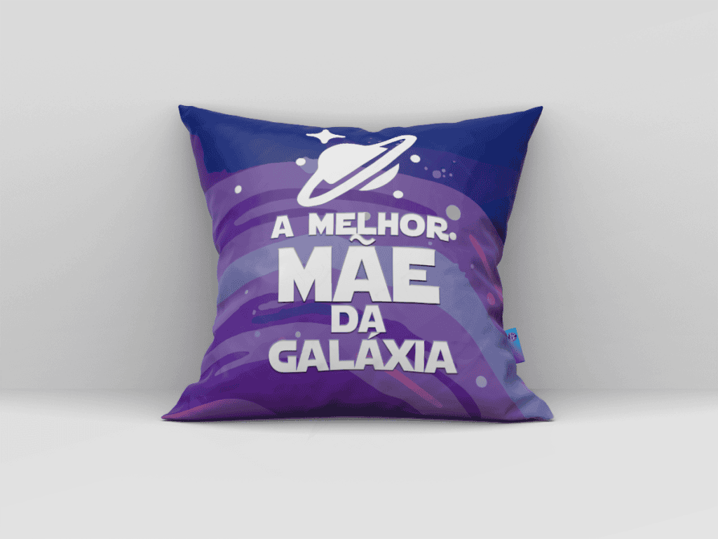 ARTE PARA ALMOFADA - A MELHOR MÃE DA GALÁXIA-120