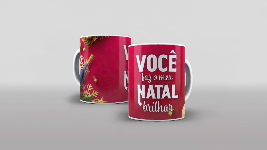 ARTE PARA CANECA VOCÊ FAZ O MEU NATAL BRILHAR-221