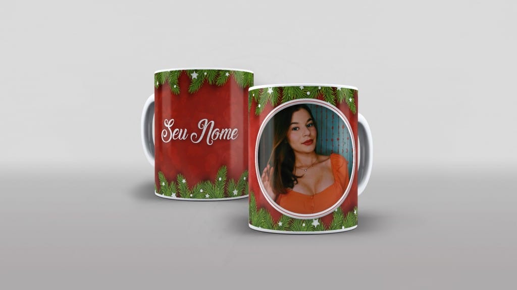 ARTE PARA CANECA NATAL COM NOME E FOTO-225
