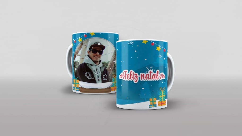 ARTE PARA CANECA NATAL COM NOME E FOTO-235