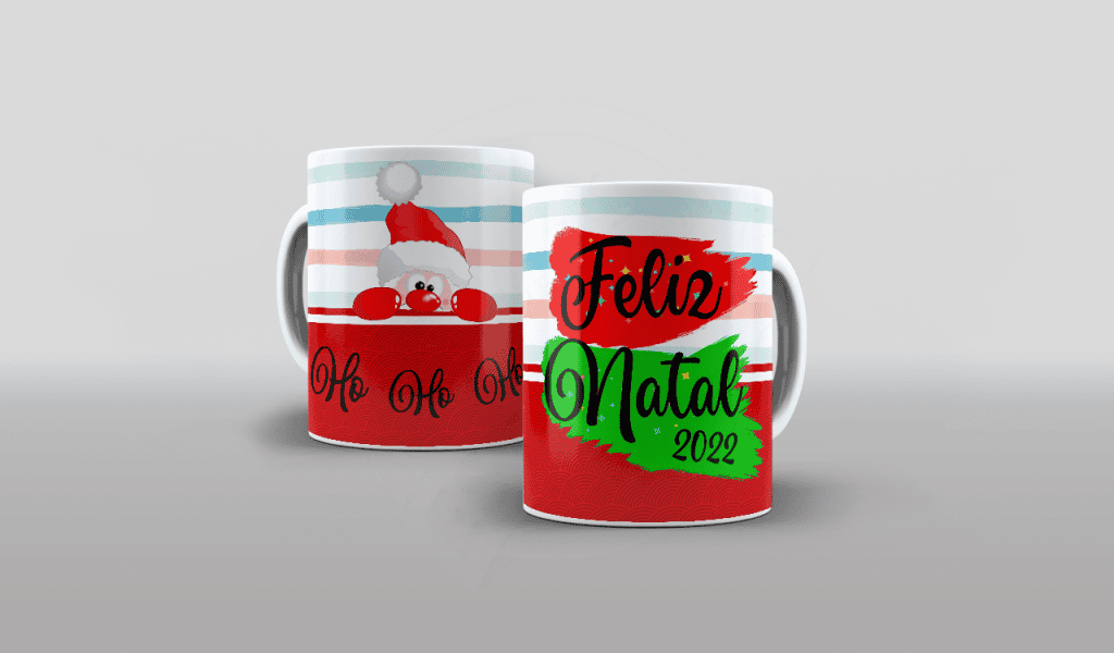 ARTE PARA CANECA HO HO HO FELIZ NATAL-244
