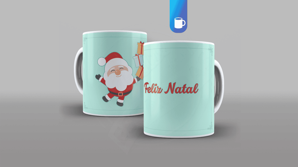 ARTE PARA CANECA FELIZ NATAL-298