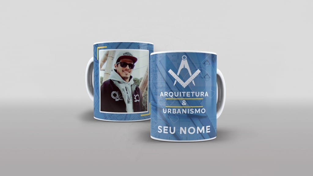 ARTE PARA CANECA ARQUITETURA E URBANISMO COM NOME E FOTO-315