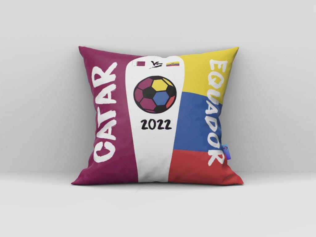 ARTE ALMOFADA - CATAR VS EQUADOR-344