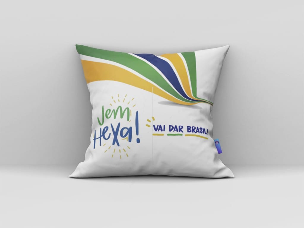 ARTE ALMOFADA - VEM HEXA!-346
