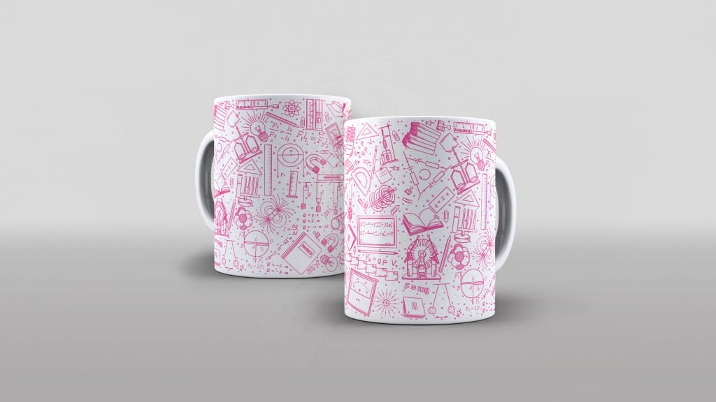 ARTE PARA CANECA FISICO ROSA-376