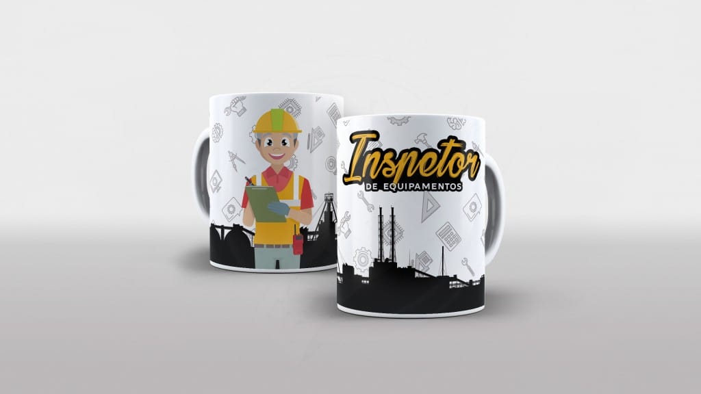 ARTE PARA CANECA INSPETOR DE EQUIPAMENTOS-382