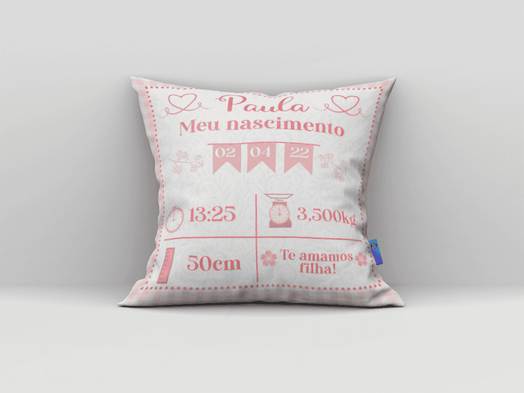 ARTE ALMOFADA - MEU NASCIMENTO-417