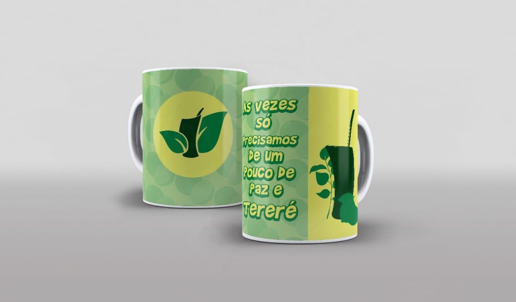 ARTE PARA CANECA AS VEZES SÓ PRECISAMOS DE UM POUCO DE PAZ E TERERÉ-533