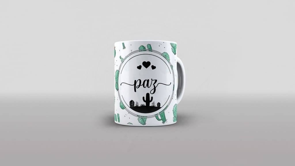 ARTE PARA CANECA PAZ-587