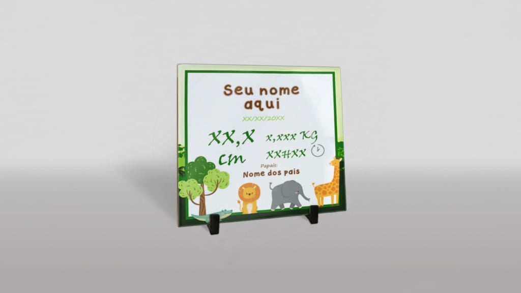 ARTE PARA AZULEJO MATERNIDADE SELVA-646