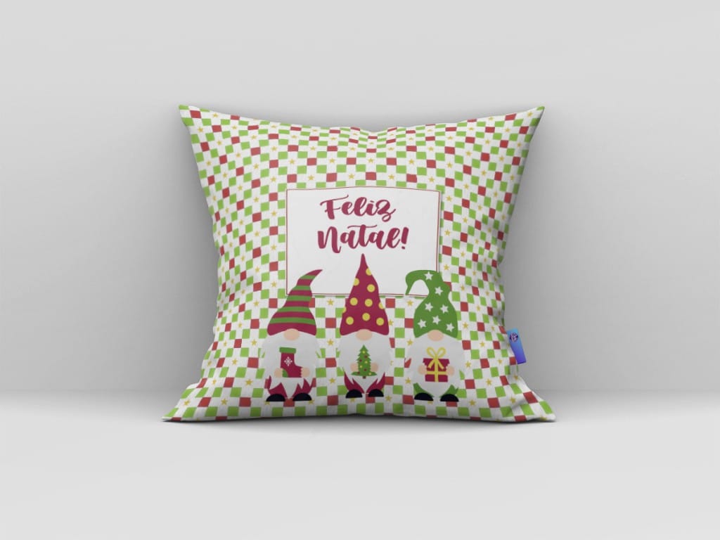 ARTE PARA ALMOFADA FELIZ NATAL 9-696