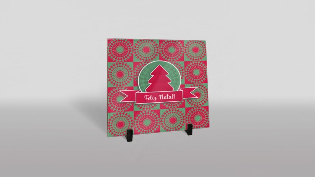 ARTE PARA AZULEJO - FELIZ NATAL - ESTAMPA NATALINA-699