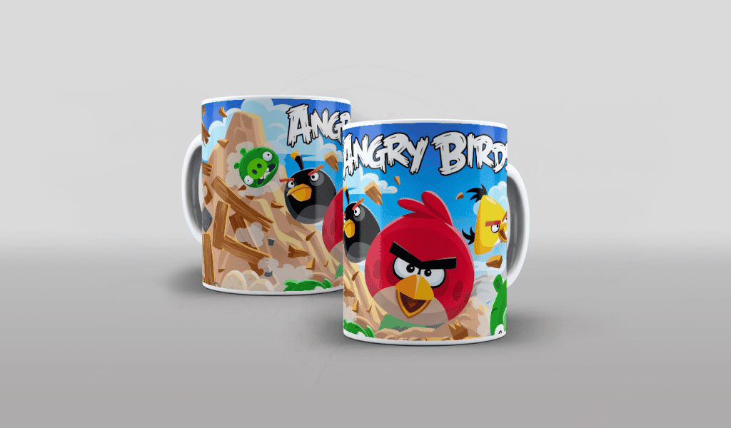 ARTE PARA CANECA ANGRY BIRDS-752