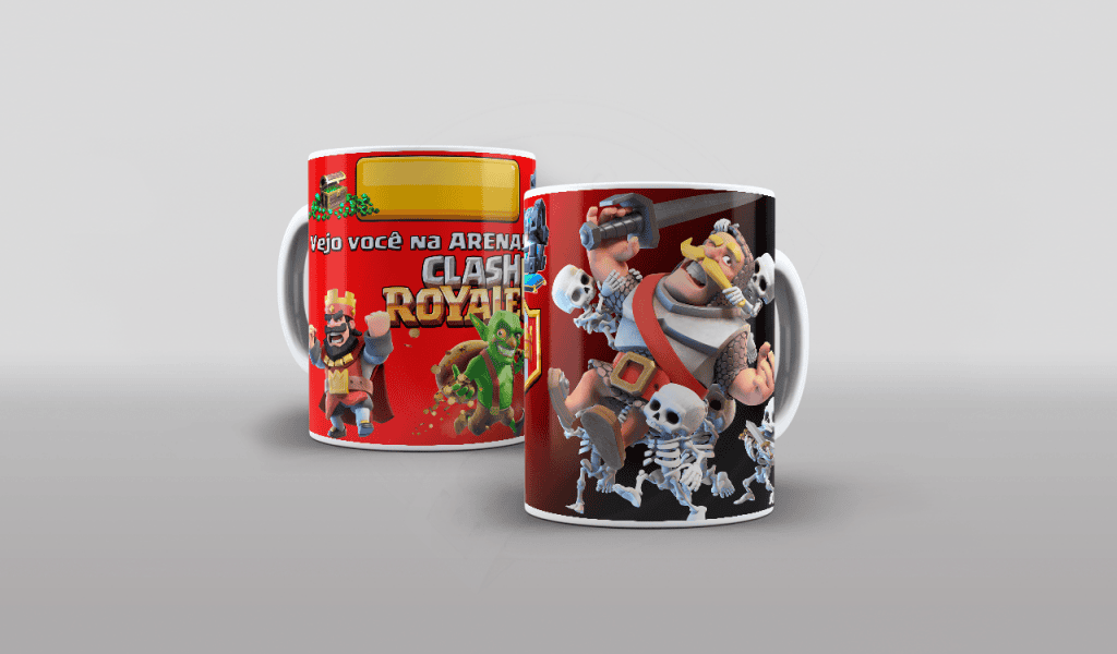 ARTE PARA CANECA CLASH ROYALE-754