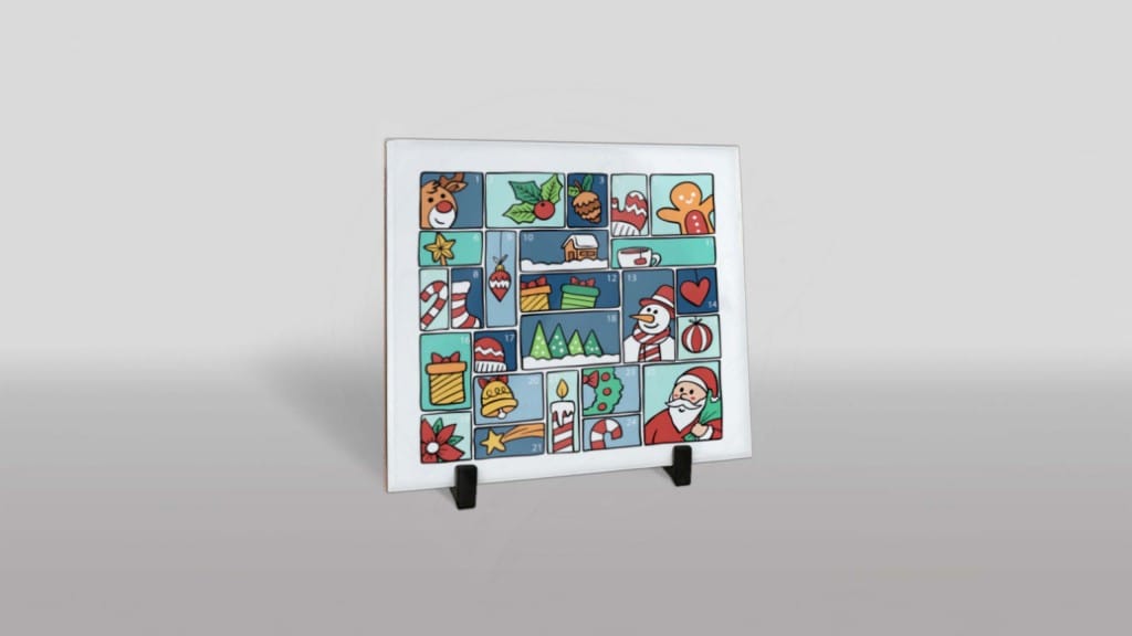 ARTE PARA AZULEJO CALENDÁRIO NATAL-765