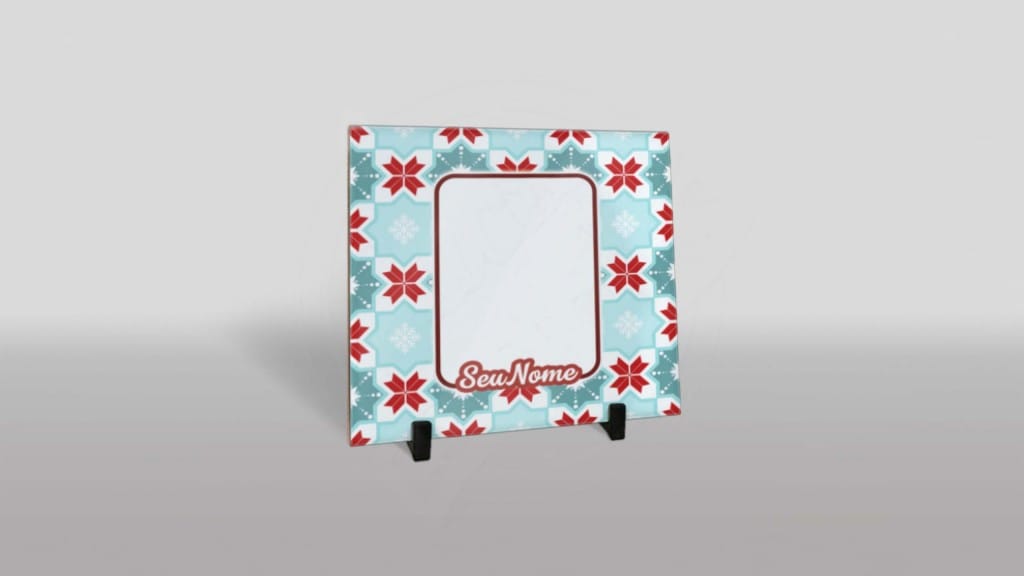 ARTE PARA AZULEJO COM FOTO - FELIZ NATAL - ESTAMPA NATALINA-771