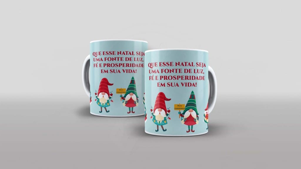 ARTE PARA CANECA - QUE ESSE NATAL SEJA UMA FONTE DE LUZ-785
