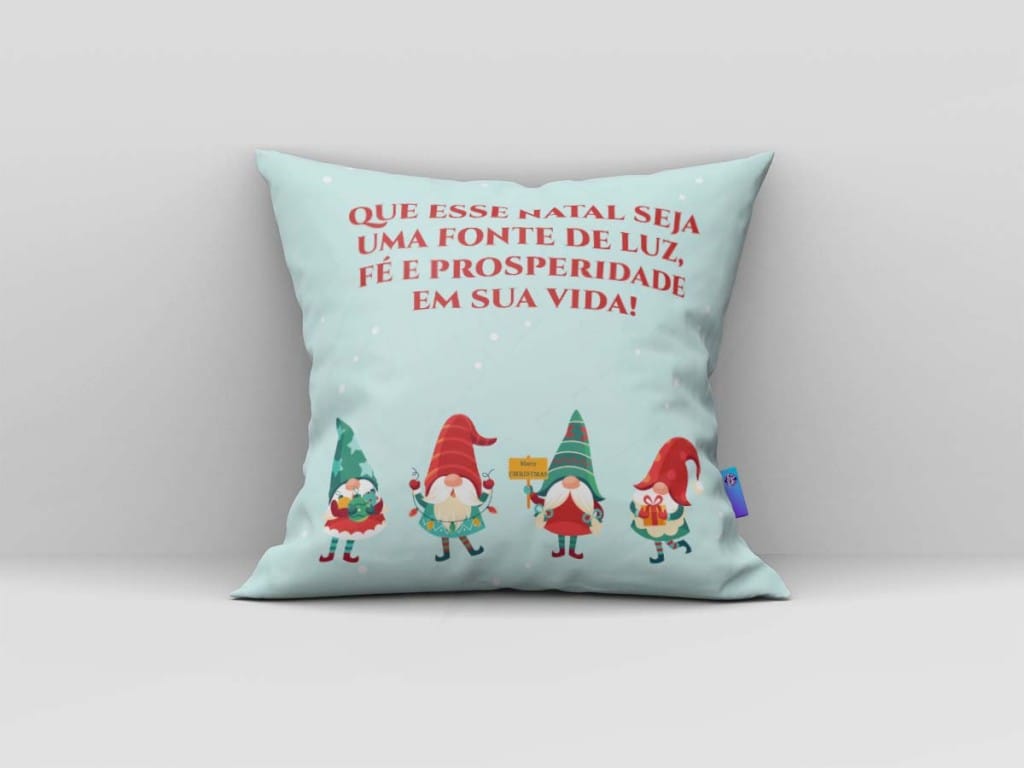 ARTE PARA ALMOFADA - QUE ESSE NATAL SEJA UMA FONTE DE LUZ-786
