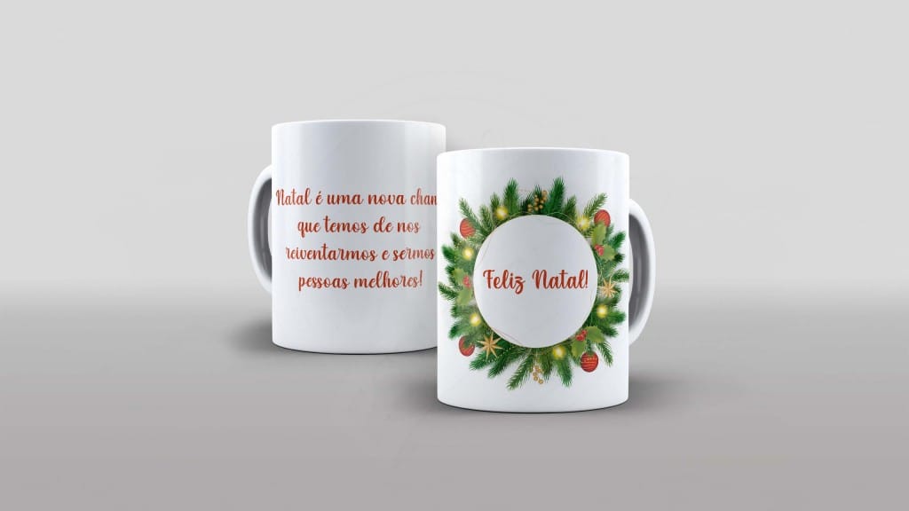 ARTE PARA CANECA NATAL É UMA NOVA CHANCE QUE TEMOS-791