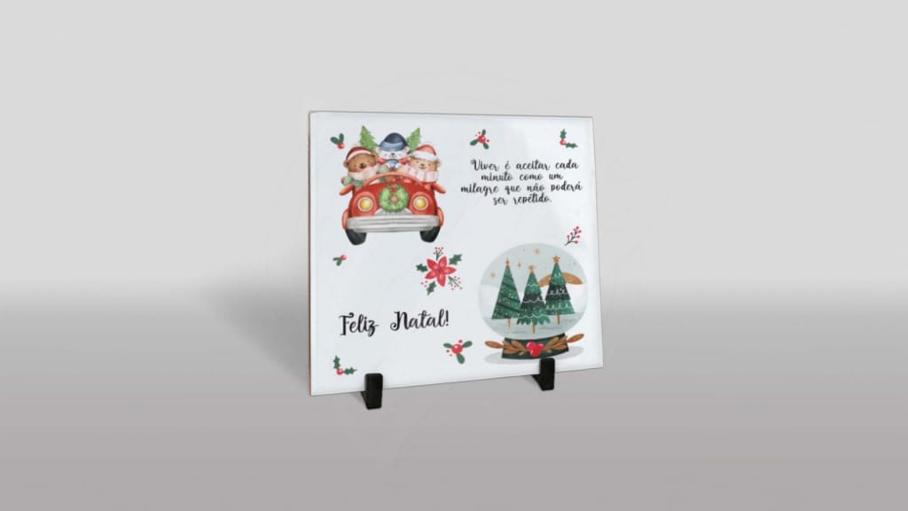 ARTE PARA AZULEJO VIVÉ É ACEITAR CADA MINUTO COMO UM MILAGRE-825