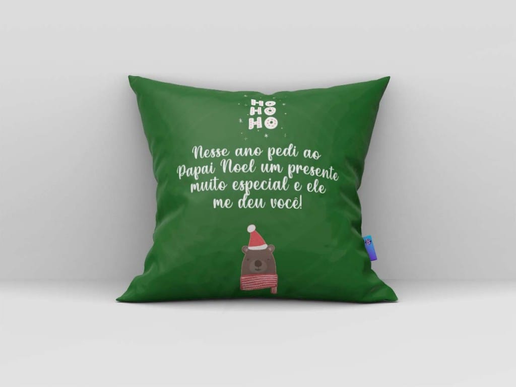 ARTE PARA ALMOFADA NESSE ANO PEDI AO PAPAI NOEL UM PRESENTE MUITO ESPECIAL E ELE ME DEU VOC-850