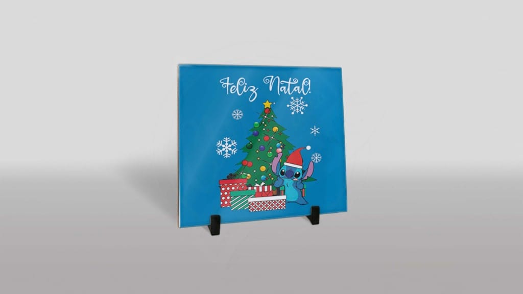 ARTE PARA AZULEJO NATAL STITCH-910