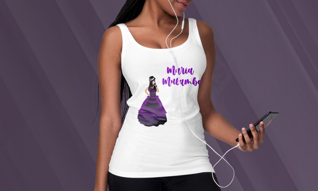 ARTE PARA CAMISETA - RELIGIÃO - UMBANDA - MARIA MULAMBO-940