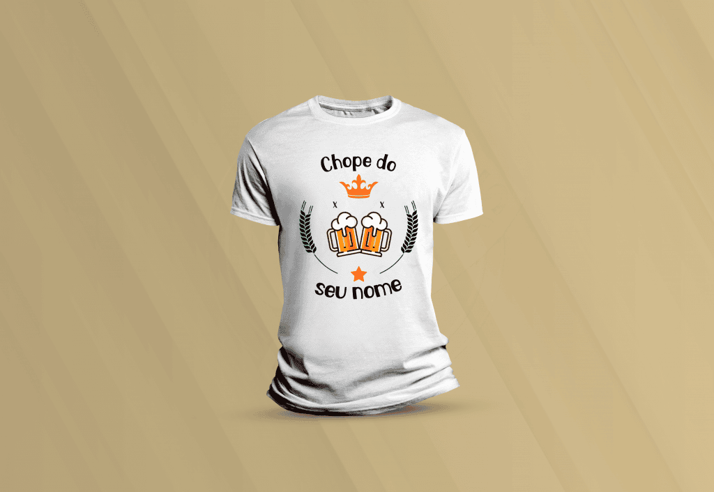 ARTE PARA CAMISETA - PERSONALIZADA - CHOPE DO-960