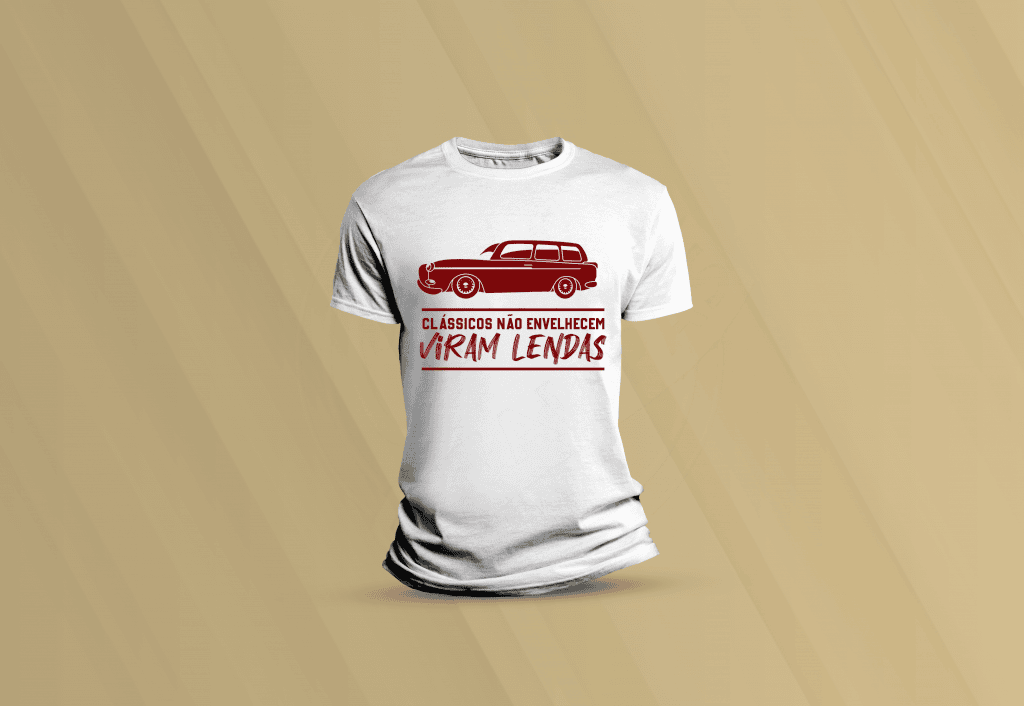 ARTE PARA CAMISETA - MOTIVACIONAL - CLÁSSICOS NÃO SE ENVELHECEM-962