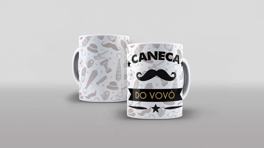 ARTE CANECA - CANECA DO VOVÔ - ESTAMPA PARA CANECA-53