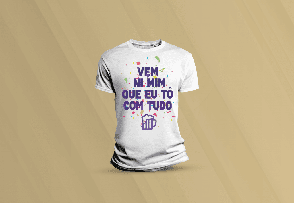 ARTE PARA CAMISETA - DATAS COMEMORATIVAS - CARNAVAL - VEM NI MIM-80