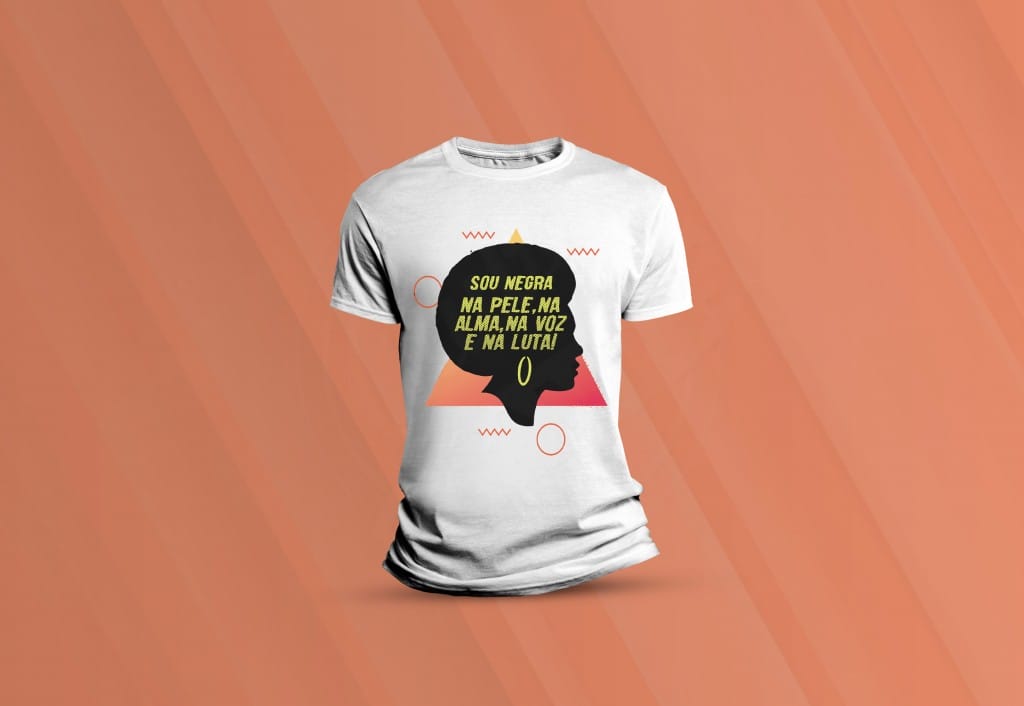 ARTE PARA CAMISETA - DATAS COMEMORATIVAS - CONSCIÊNCIA NEGRA 004-86