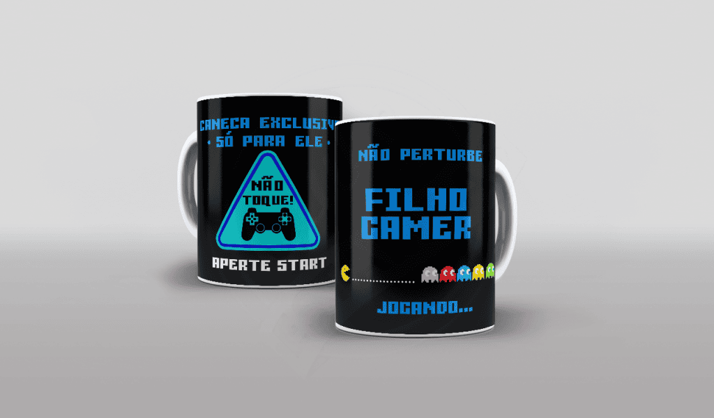ARTE FILHO GAMER - ESTAMPA PARA CANECA-116