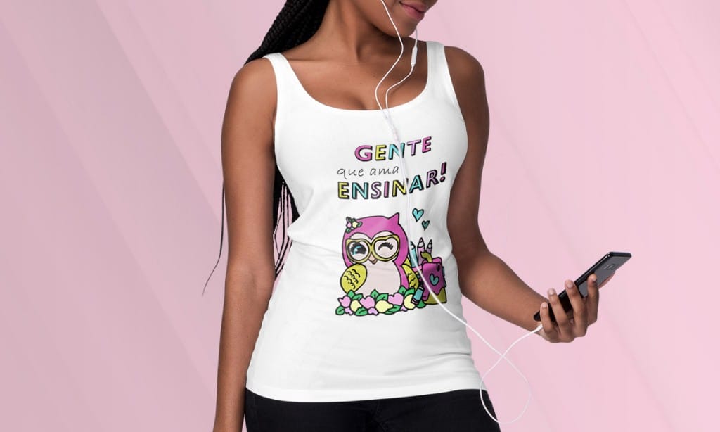 ARTE PARA CAMISETA - DATAS COMEMORATIVAS - DIA DOS PROFESSORES - CORUJA GENTE QUE AMA ENSIN-151