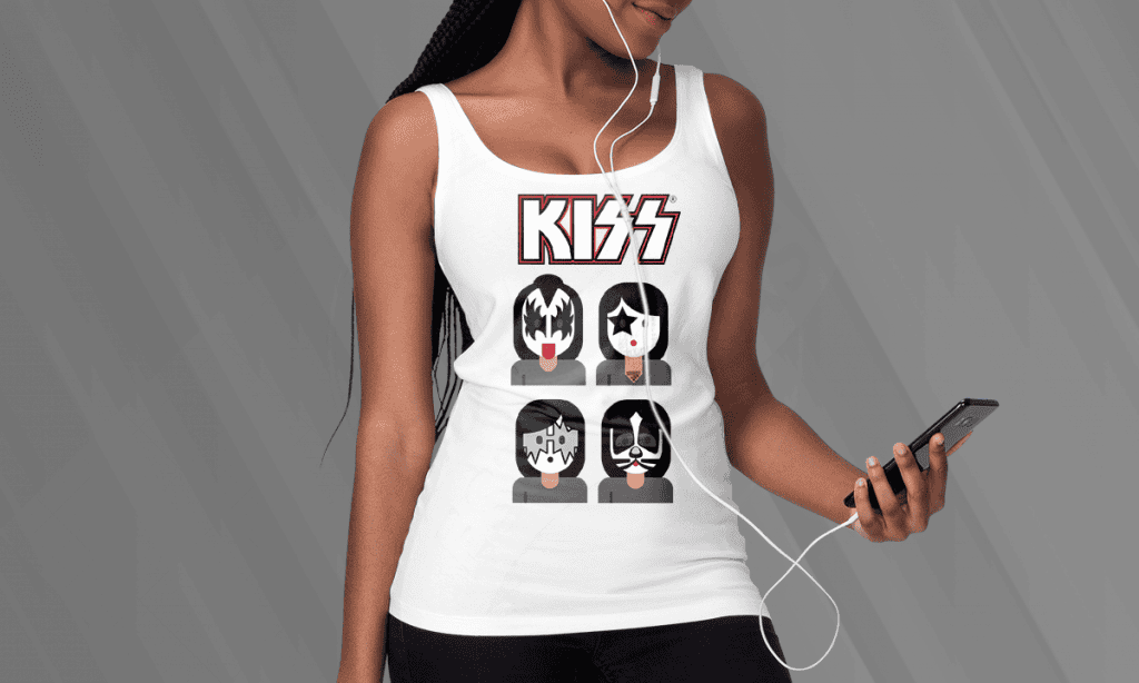 ARTE PARA CAMISETA - BANDAS/MÚSICA - KISS-223