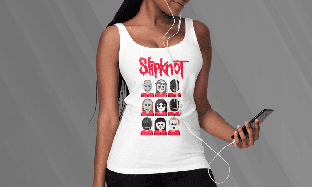 ARTE PARA CAMISETA - BANDAS/MÚSICA - SLIPKNOT 1-228