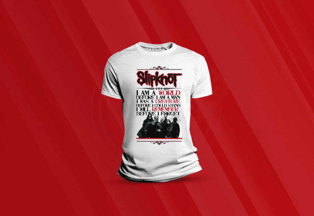 ARTE PARA CAMISETA - BANDAS/MÚSICA - SLIPKNOT 2-229