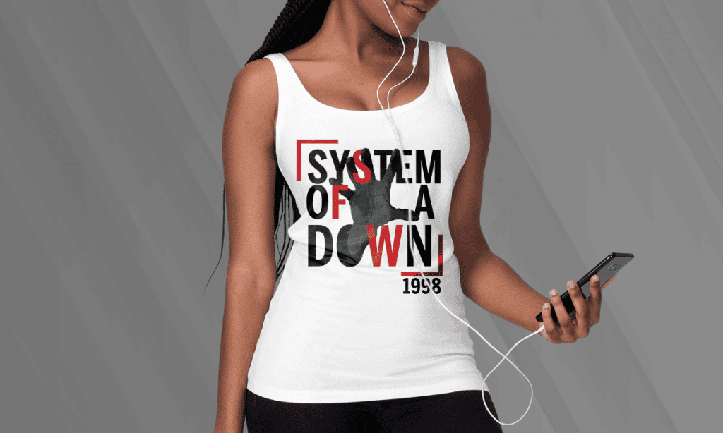 ARTE PARA CAMISETA - BANDAS/MÚSICA - SOAD-230