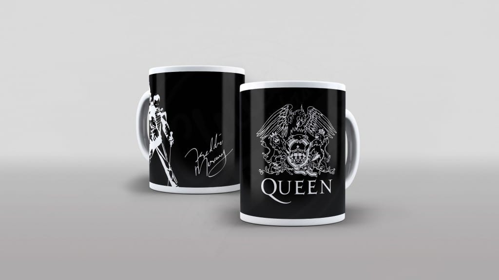 ARTES PARA CANECAS - BANDAS/MÚSICA - QUEEN-286