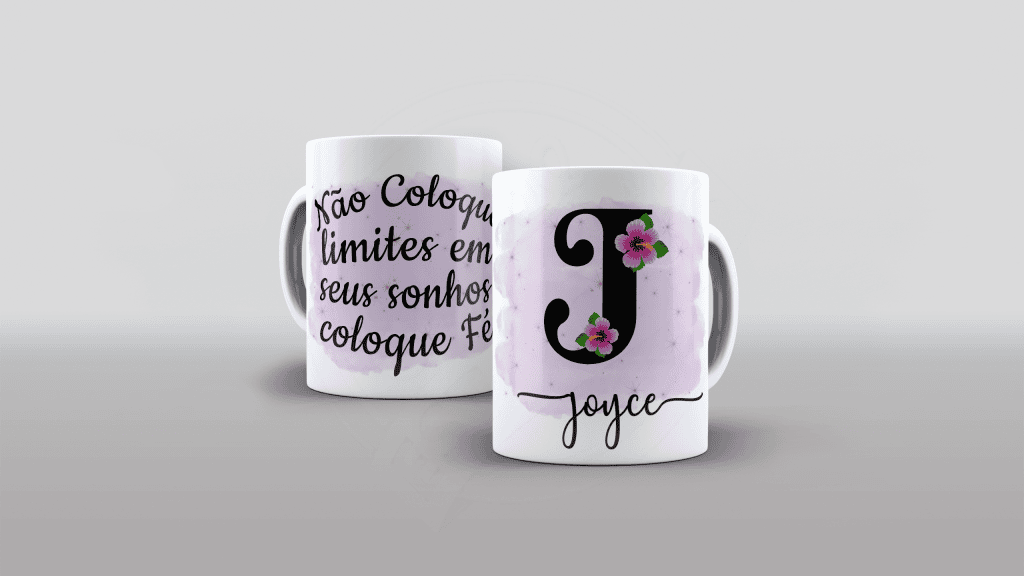 ARTES PARA CANECAS COM NOMES - NOMES VIOLETA - JOYCE-328