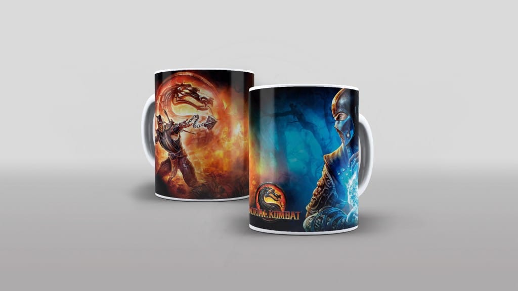 ARTES PARA CANECAS - GAMES - MORTAL KOMBAT 001-409