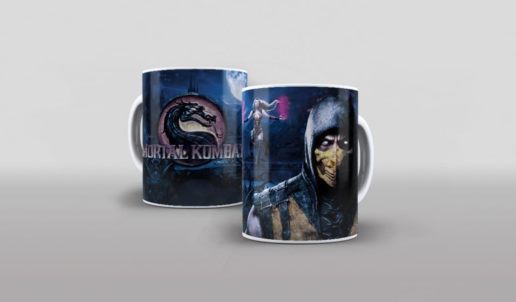 ARTES PARA CANECAS - GAMES - MORTAL KOMBAT 002-410