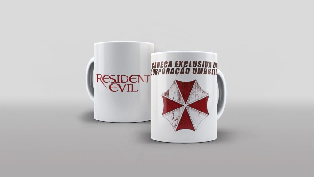 ARTES PARA CANECAS - GAMES - RESIDENT EVIL 003-416