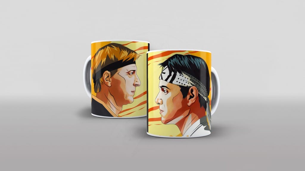 ARTES PARA CANECAS - SÉRIES - COBRA KAI PERSONAGENS 002-436